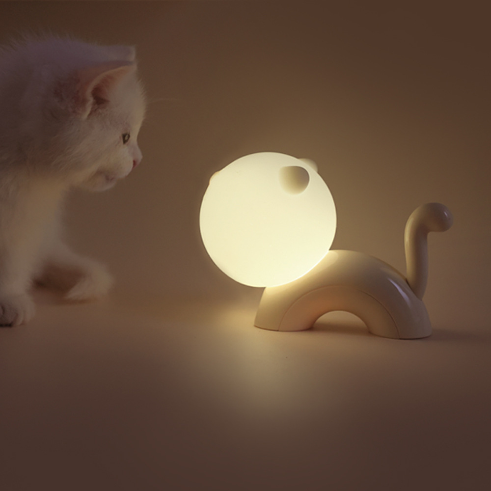 Wedding Tap - Slaapkamerdecoratie cadeau schattig katten nachtkastlampje met