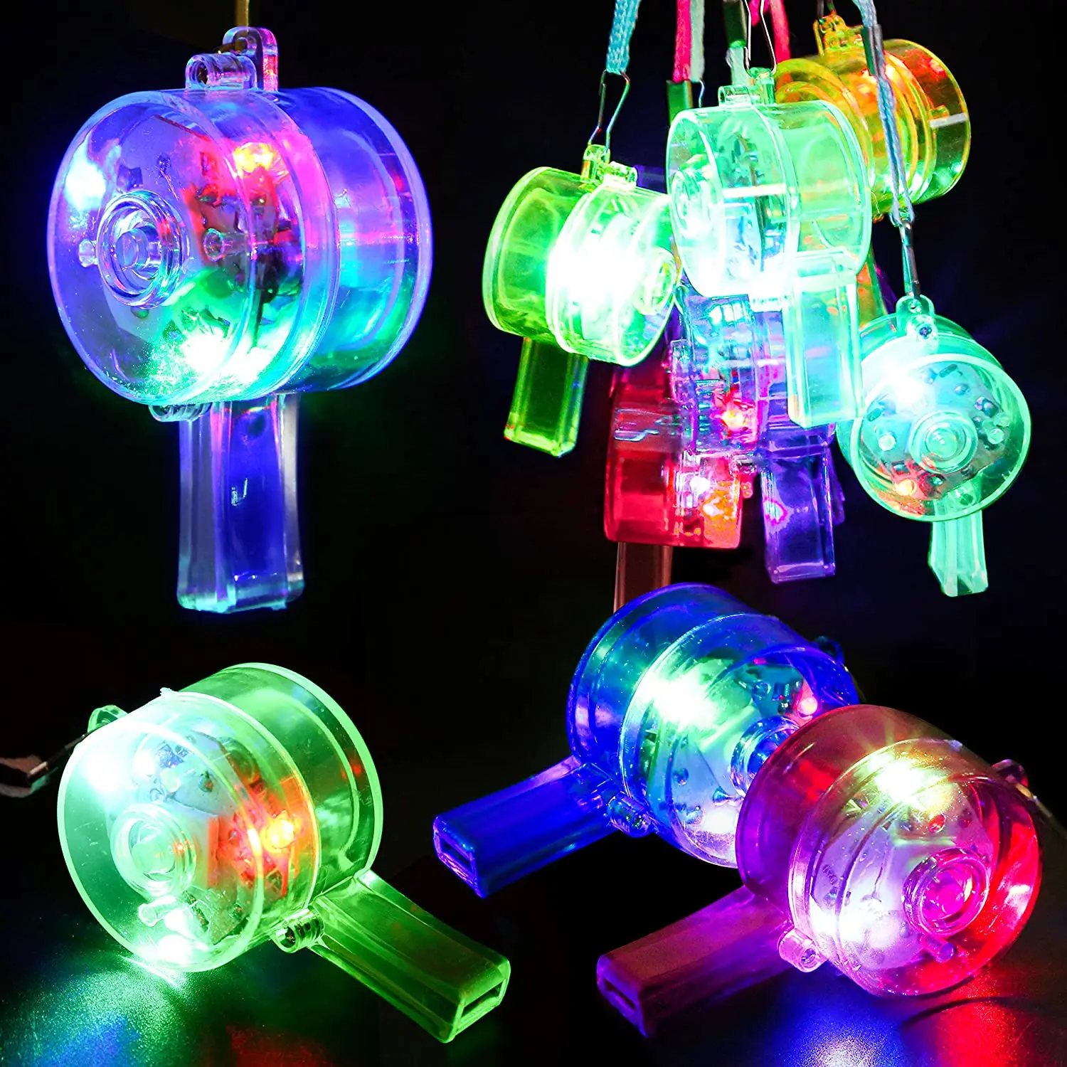 Wedding Supply In Bulk - LED Lichtgevende Fluitjes Glow Whistles Bulk