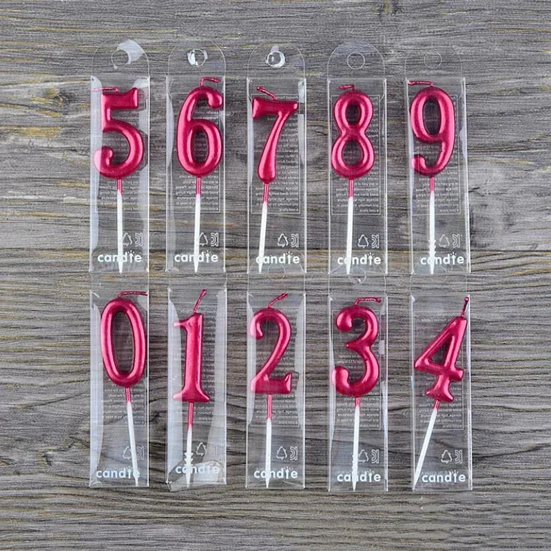 Unity Candle Set - Nummer 1 2 3 4 5