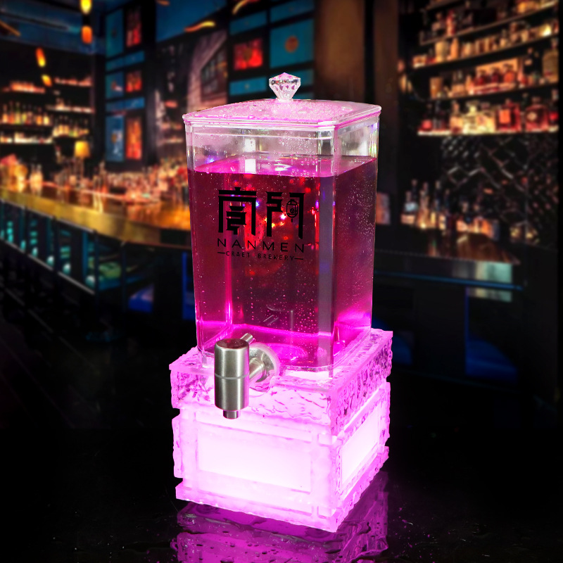 Wedding Alcohol Supply - LED Biervat met Kraan 2L &