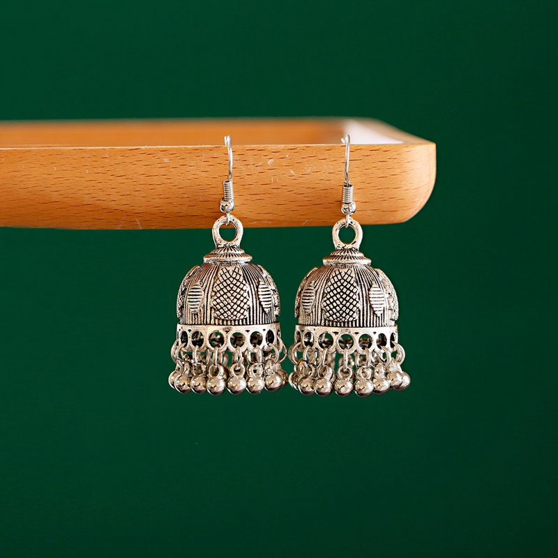 Indian Wedding Supply - Etnische Retro Zilver Kleur Bloem Alloy