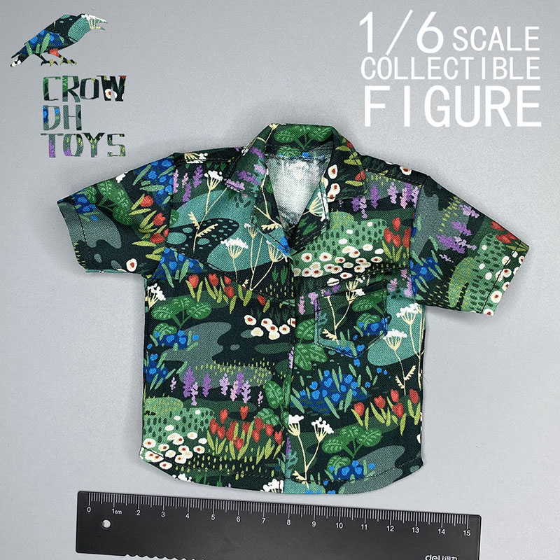 Good Floral & Wedding Decor Supply - 1/6 Mannen Soldaat T-shirt Harajuku Hawaiiaans