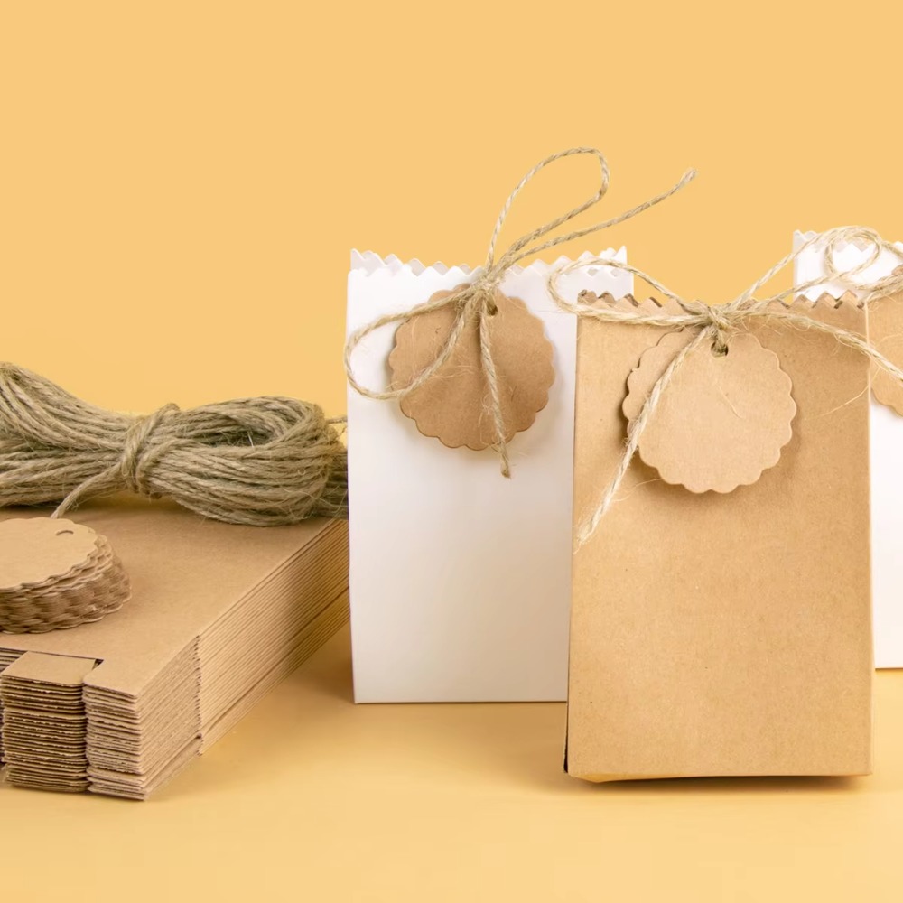 Multifunctionele retro kraftpa - Wedding Packaging recensie en prijs