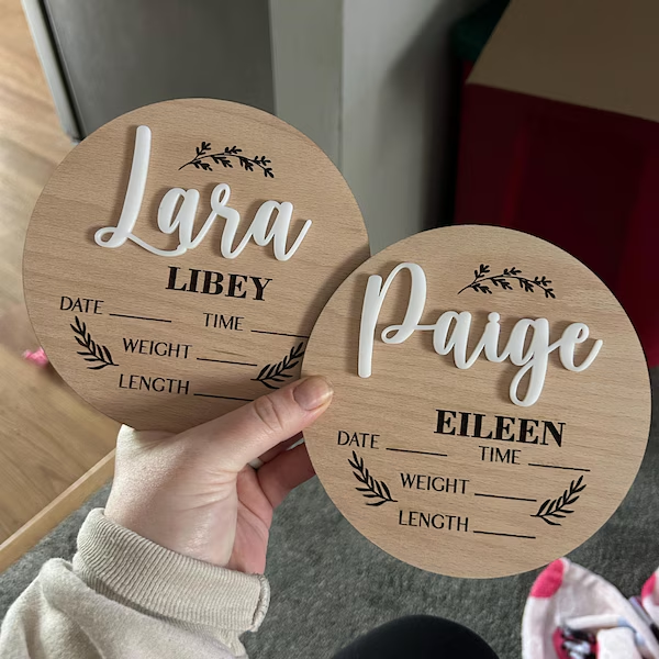 1Pc Aangepaste Baby Aankondigi - Wedding Party Supply recensie en prijs