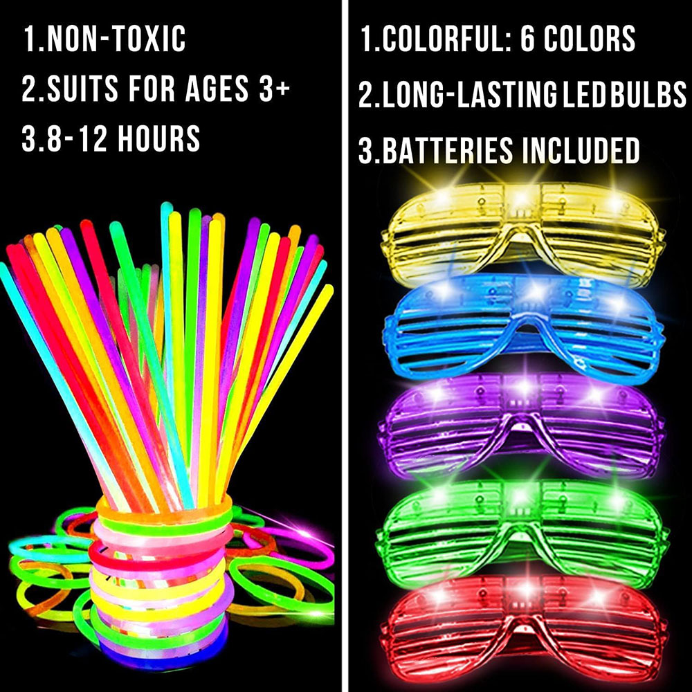 136Pack Glow in The Dark Light - Wedding Supply In Bulk recensie en prijs