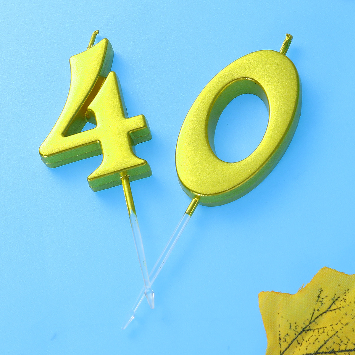 2 stuks 40 verjaardagsnummerka - Unity Candle Set recensie en prijs
