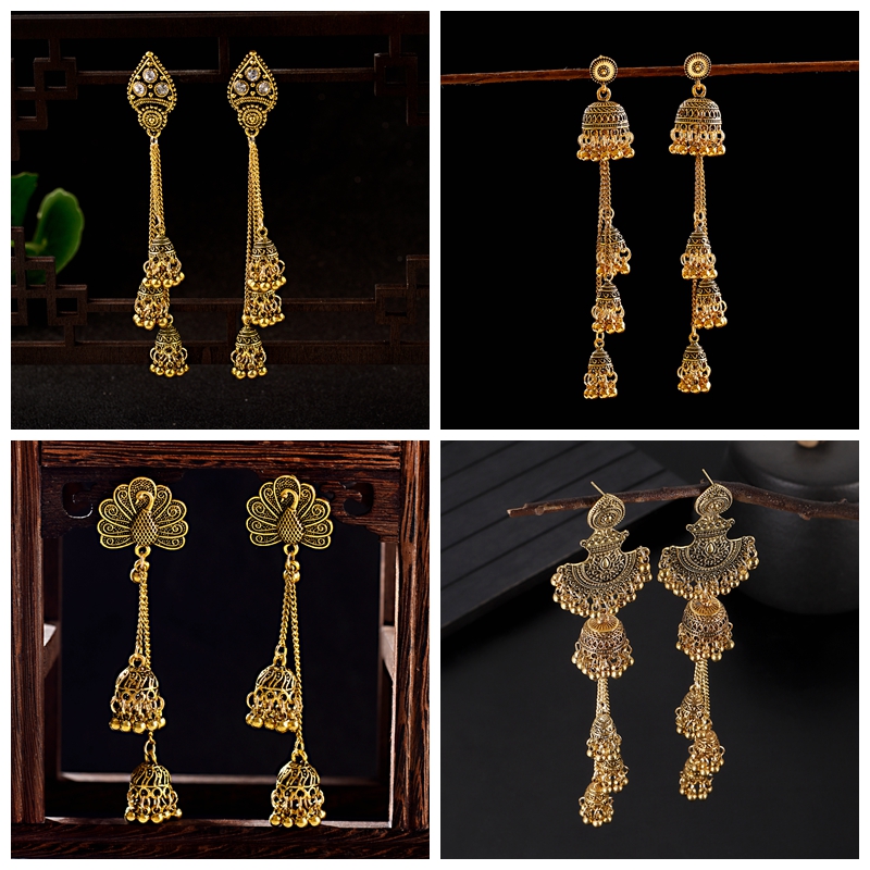 Nieuwe goudkleurige bel-kwastj - Indian Wedding Supply recensie en prijs