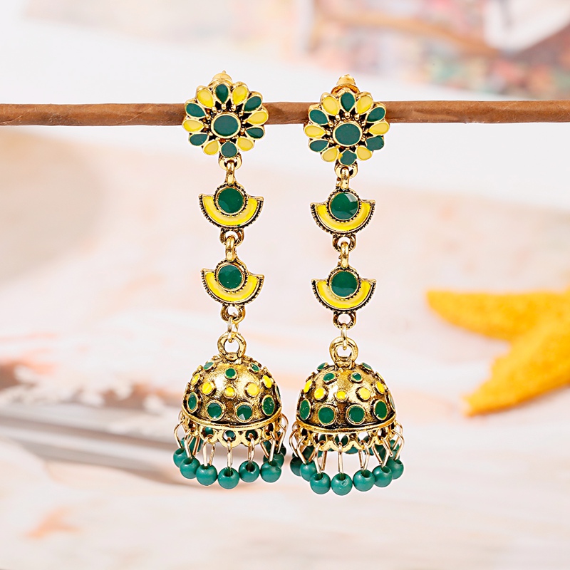 Jhumka Jhumki Multicolor Krale - Indian Wedding Supply recensie en prijs