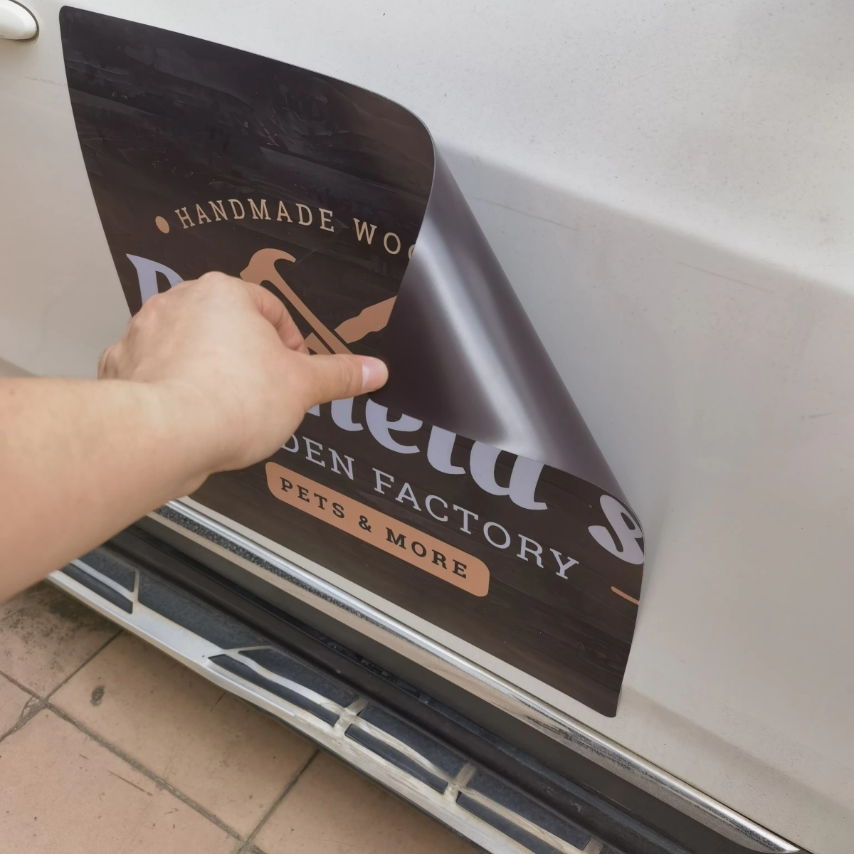 Aanpasbare magnetische autosti - Wedding Party Supply recensie en prijs