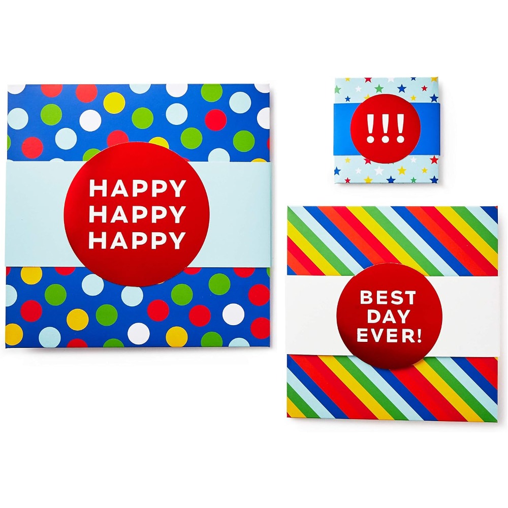 Kleurrijke cadeaudozen in dive - Wedding Packaging recensie en prijs