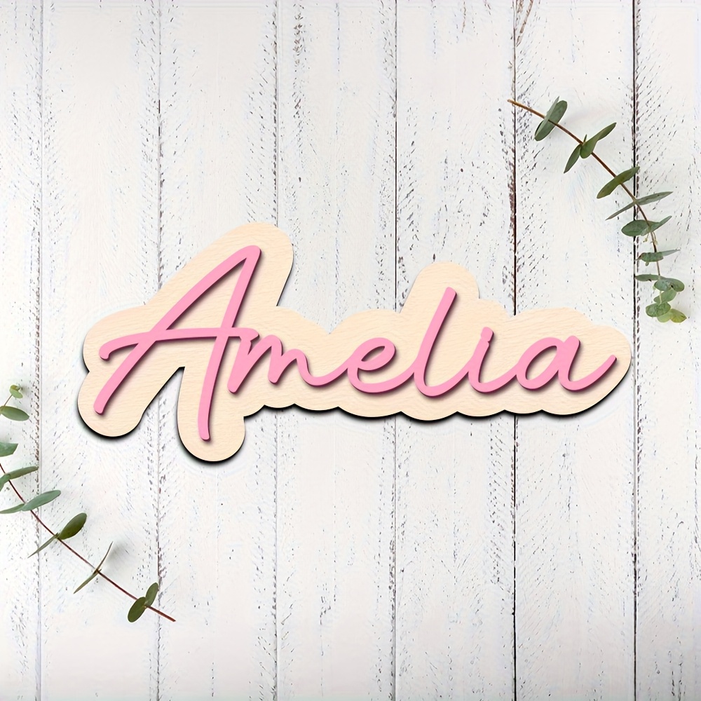 Aanpasbare houten naamplaat me - Wedding Party Supply recensie en prijs