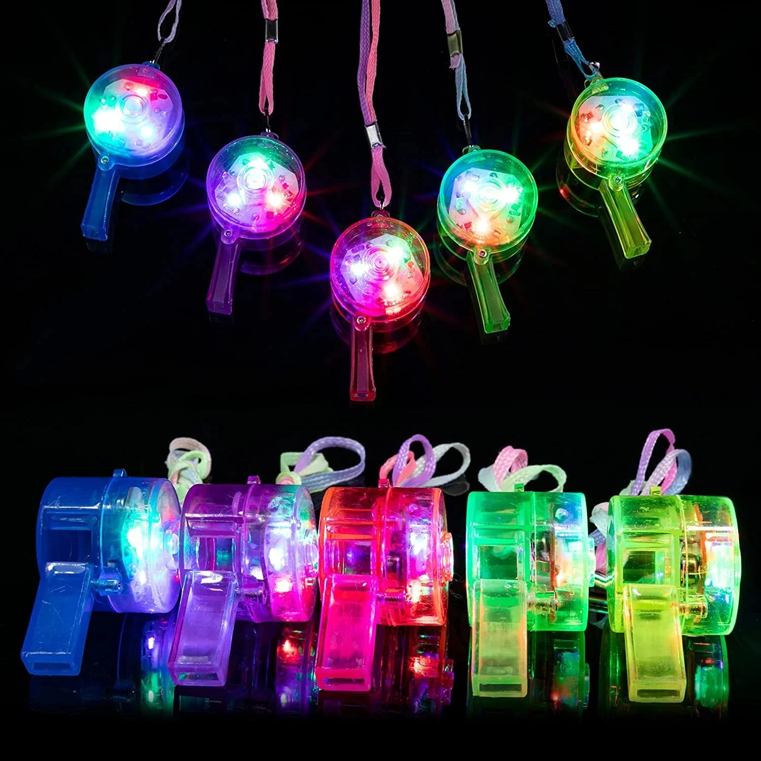 LED Lichtgevende Fluitjes Glow - Wedding Supply In Bulk recensie en prijs