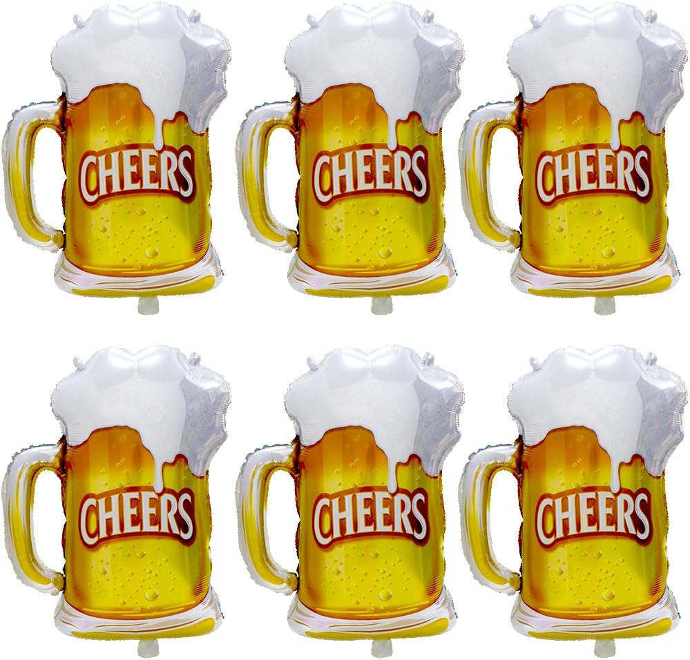 6 stks Cheers Bierpul Ballonne - Wedding Alcohol Supply recensie en prijs