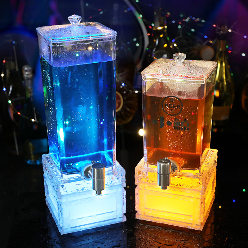 LED Biervat met Kraan 2L & 3L  - Wedding Alcohol Supply recensie en prijs