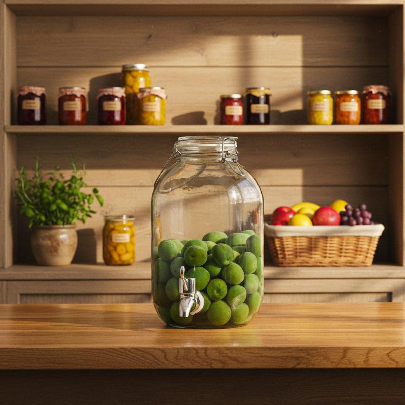 Glazen pot met kraantje, grote - Wedding Tap recensie en prijs