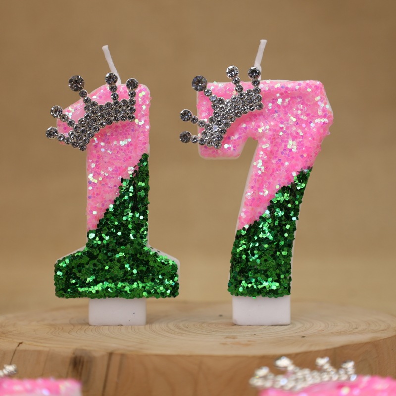 Sprankelende lichtgroene prins - Unity Candle Set recensie en prijs